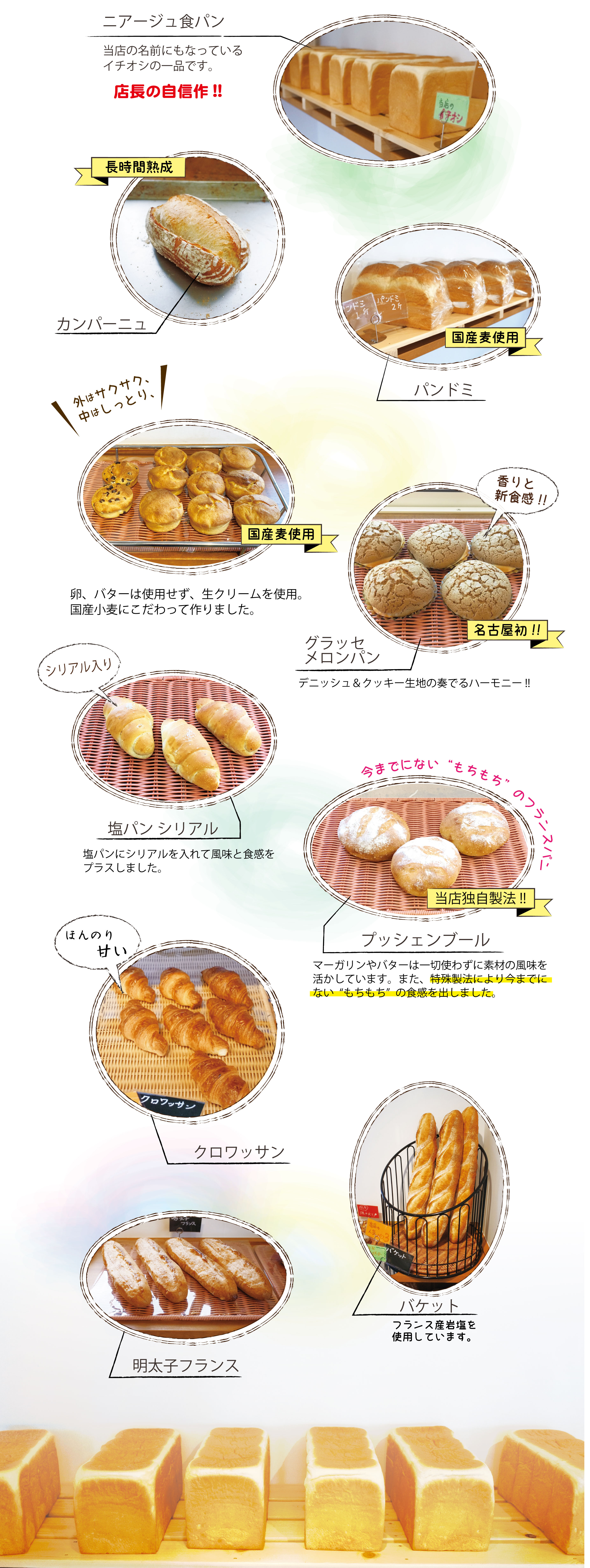 あま市　パン